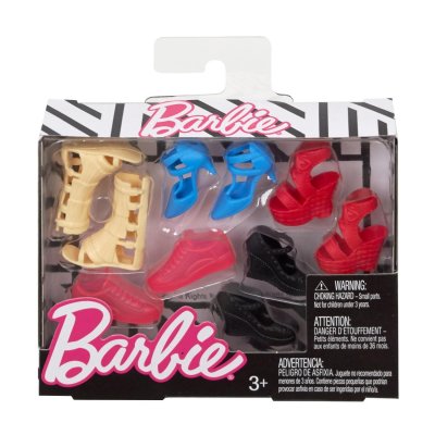 Barbie, dog sko 5-pack