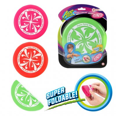 Fleksibel sammenklappelig frisbee
