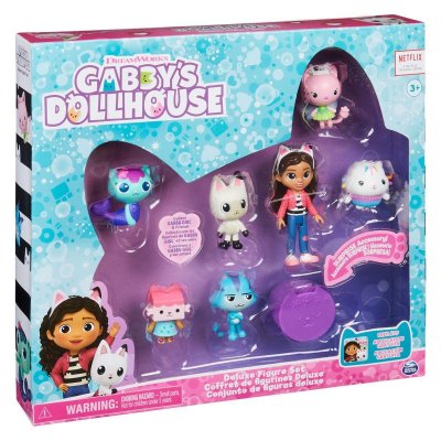 Gabbys Dollhouse Deluxe figursæt 7-pak