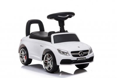 Fodgængerbil Mercedes AMG C63 Coupe hvid
