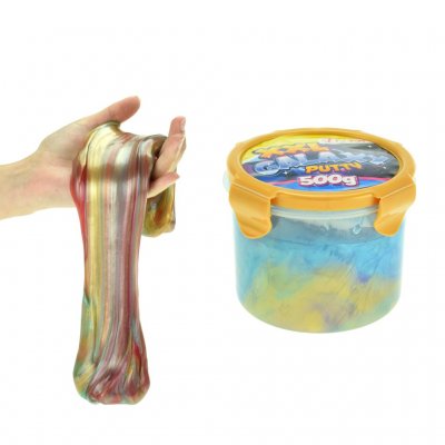 Stor XXL Galaxy Slime krukke, 500g