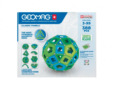 Geomag Classic Panels grøn 388 dele