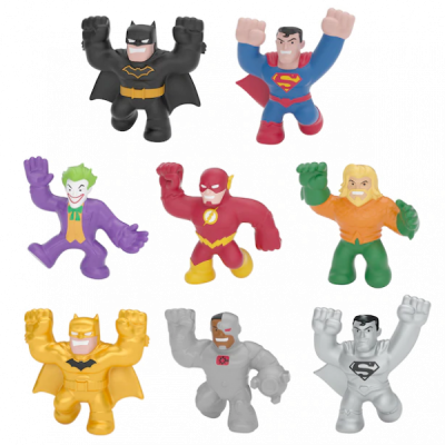 Goo Jit Zu Rare Superman elastisk legetøjsfigur Mini