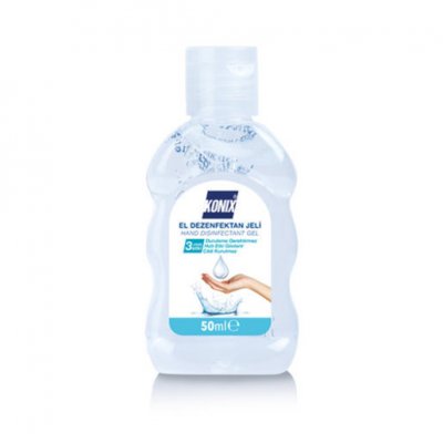 20 pack Hand sanitizer Konix 50 ml