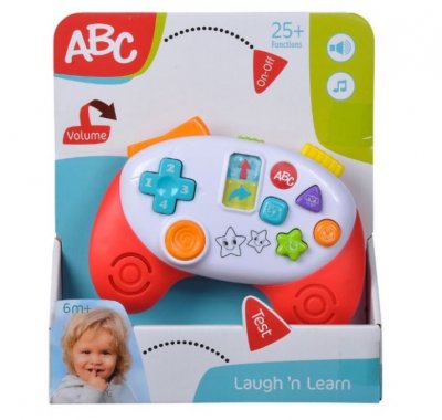 Spilkonsol babylegetøj med lys og lyd