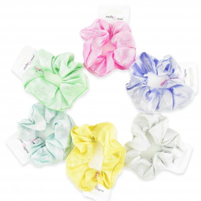 Hårelastik - Metallic Glitter