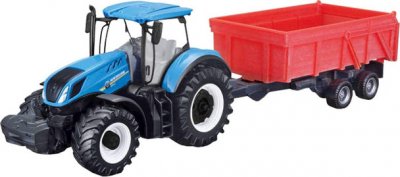 Traktor med tipvogn - New Holland T7.315 - Burago