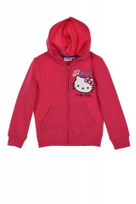 Hello Kitty hoodie med lynlås (3-8 år)