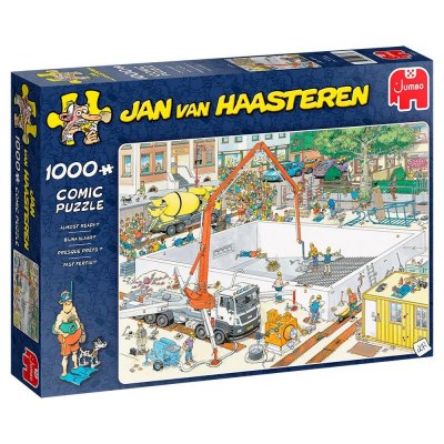 Jan Van Haasteren puslespil, næsten klar?, 1000 bits