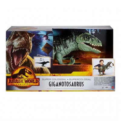Jurassic World Super Colossal Giganotosaurus dinosaur 99 cm