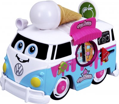 Glas Volkswagen bus med lys og lyd