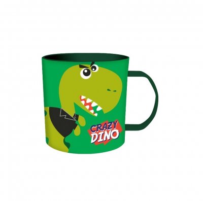 Dinosaur plast cup, 350 ml