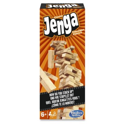 Klassisk Jenga spil 54 bit