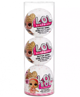 L.O.L. Surprise Glitter dukker stil 1 3-pak