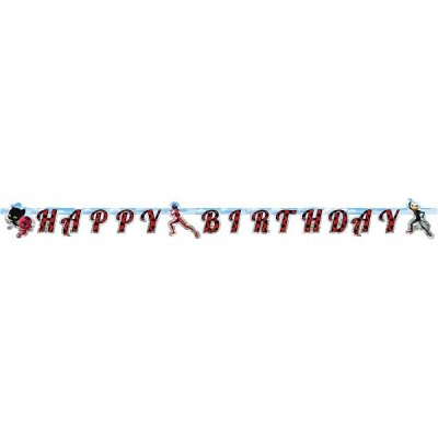 Miraculous Ladybug banner Happy Birthday 170x15cm