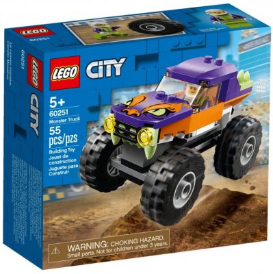 LEGO City monster truck med lego figur