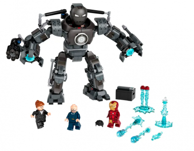 LEGO Iron Man Iron Mongers ødelæggelse