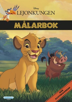Disney Løvernes Konge farvelægning bog