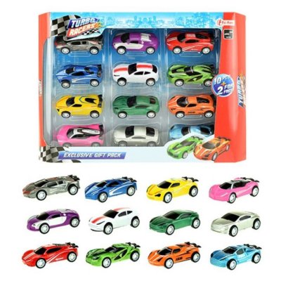 Legetøj-Sportsbiler 12-pack