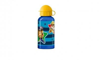 Paw Patrol, Chase, vandflaske i aluminium, 400 ml