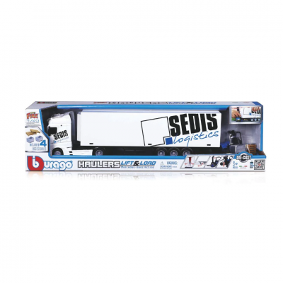Lastbil - Mercedes Actros - Burago Street Fire 1:43