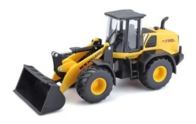 Hjullæsser - New Holland W170D - Burago 1:50