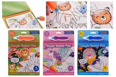 Water Magic malebog i forskellige motiver