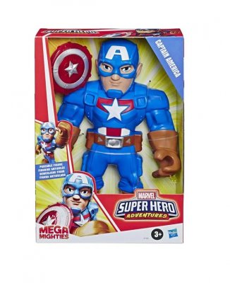 Marvel Super Hero Aventures Mega Mighties Captain America