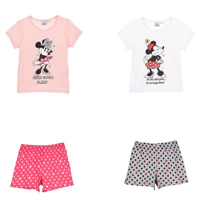 Disney Minnie Mouse T-shirt og shorts