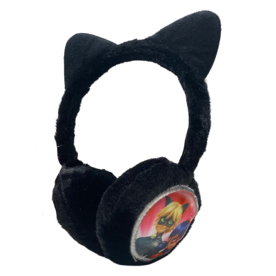Miraculous Ladybug øreklokker svart