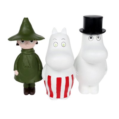 Moomin Bath legetøj 3 figurer