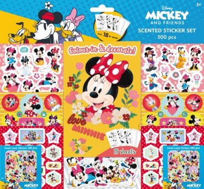 Disney Mickey Mouse med venner klistermærker 500 stk