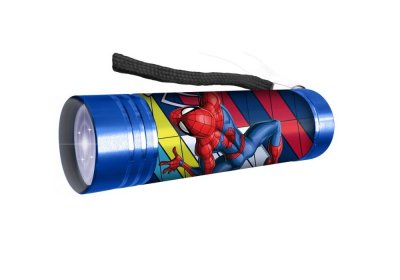 Spiderman, LED lommelygte, 9 cm