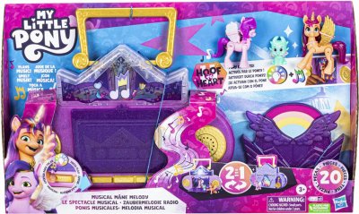 My Little Pony Musical Mane Melody 2 i 1 legesættet med lyde