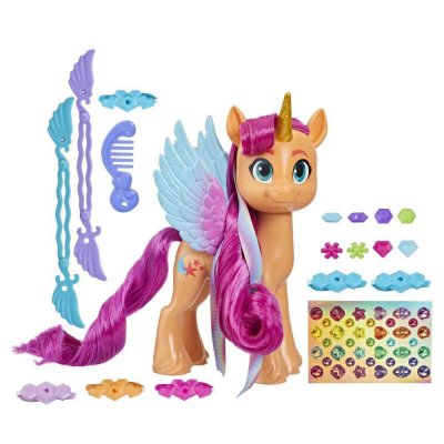 My Little Pony Sunny Starscout unicorn figur Ribbon Hairstyles 17cm