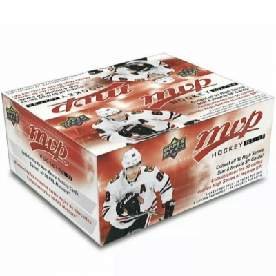 NHL ishockey Display Box 36-pak samlekort mvp Upper Deck 2021-22
