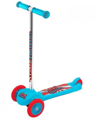 Ozbozz Trail Twister scooter med 3 hjul Blå