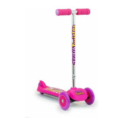 Ozbozz Trail Twister scooter med 3 hjul pink
