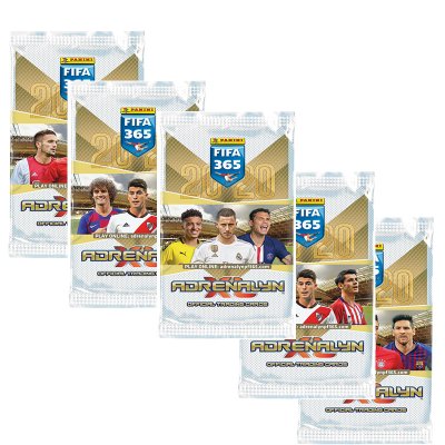 5 pack Fifa Adrenalyn XL fodbold kort Sammelkartenspiele Booster 2020