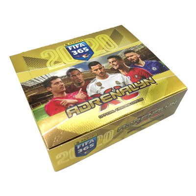 50-pack Fifa Adrenalyn XL fodbold kort Sammelkartenspiele Booster Box 2020
