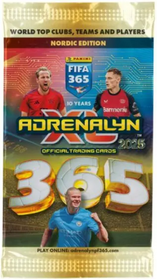 Panini FIFA 365 Adrenalyn XL 2025 Boostpakke – Fodboldkort