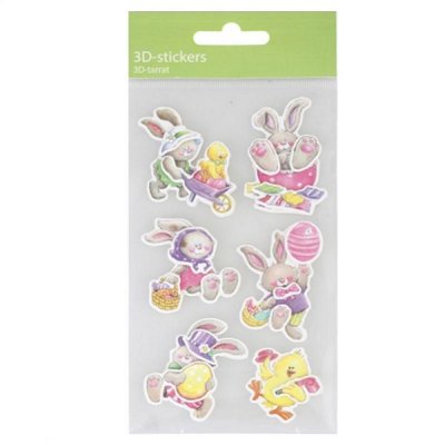 3D påske klistermærker