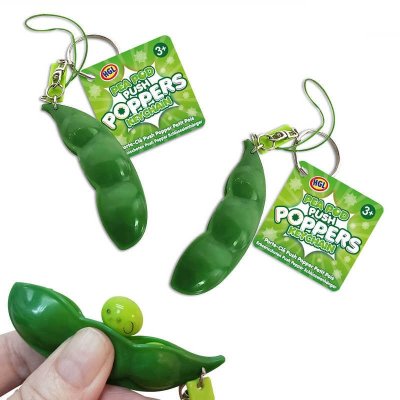 Pea Pod Push Poppers Nøglering