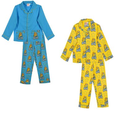 Minions pyjamas to dele børn