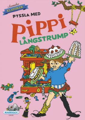 Pippi Langstrømpe håndværk bog