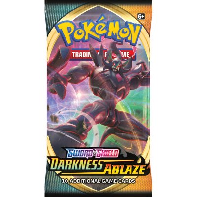 Pokemon Sword & Shield Darkness Ablaze Booster Byttekort