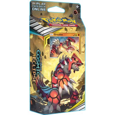 Pokémon Sun & Moon Cosmic Eclipse Groudon Theme Deck samlekort 60 pc