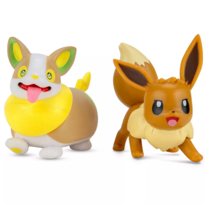 Pokémon Battle Characters Eevee og Yamper