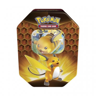 Pokémon kort Hidden Fates Tin Raichu samlekort