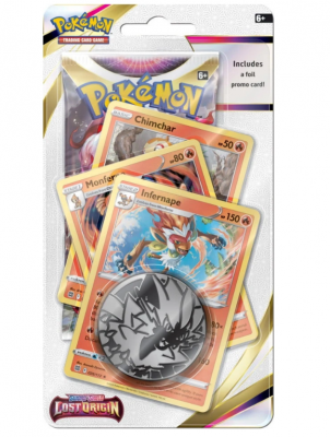 Pokémon Infernape Monferno Chimchar Checklane Booster Samlekort Lost Origin